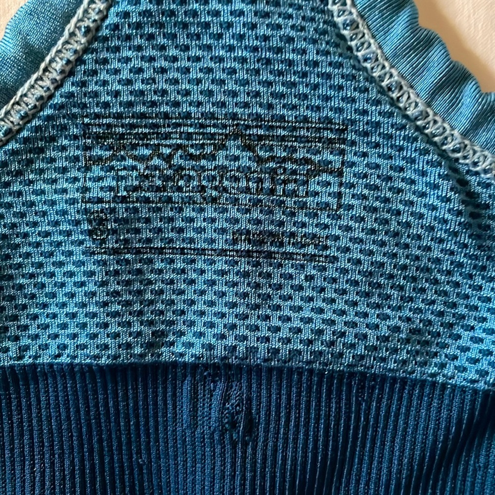 Patagonia Active Mesh Bra Blue Size Small - Picture 3 of 4